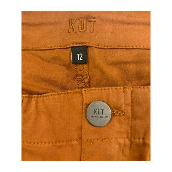 NWT Kut Ankle Straight Leg - Whiskey - Size 12 - Picture 7 of 8